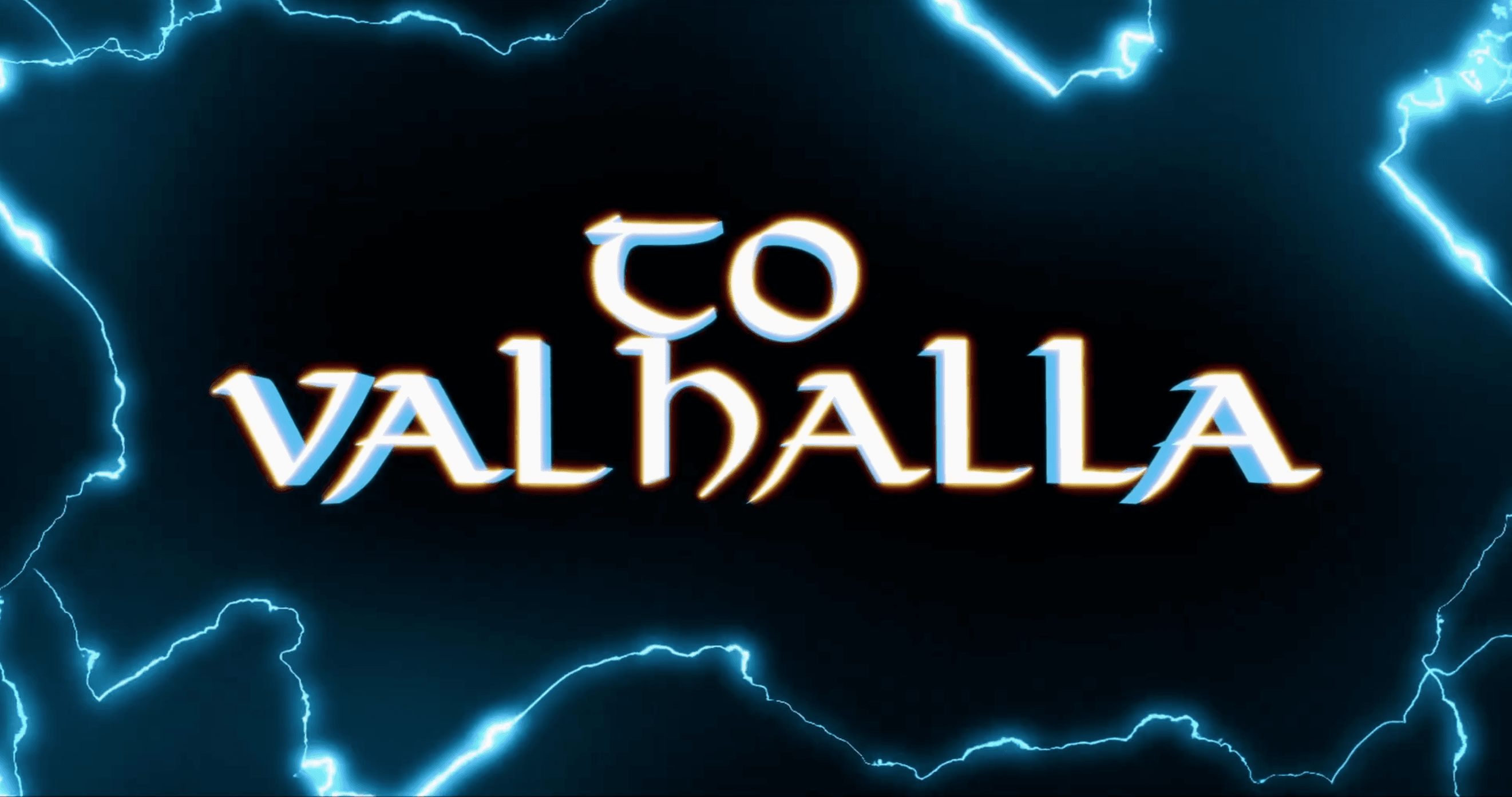 To Valhalla intro poster